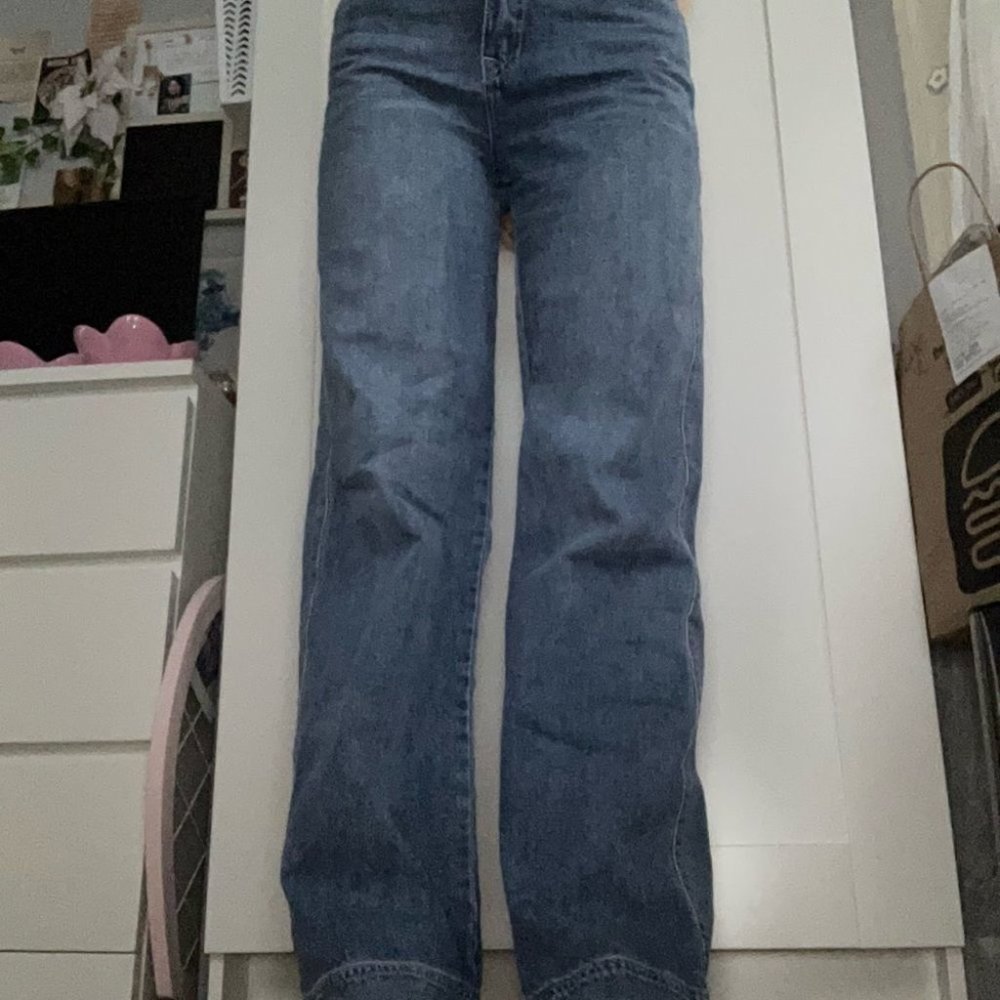 Fasion Nova Wide Leg Jeans Size 3